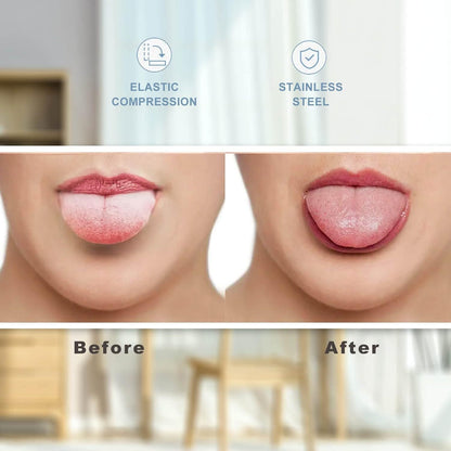 2 Pack Tongue Scraper, 100% Surgical 304 Stainless Steel Tongue Cleaner