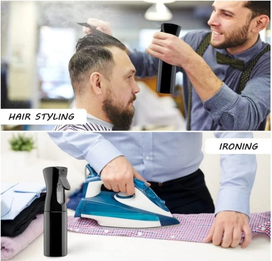 200ml Professional Hairdressing Spray Bottle - High Pressure Water Atomizer for Salons and Barbers
